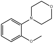 4-(2-甲氧苯基)吗啉 结构式