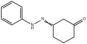 (Z)-3-(2-苯基亚肼基)环己酮 结构式