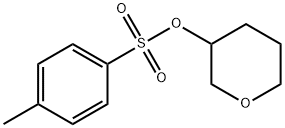 tetrahydro-2H-pyran-3-yl 4-Methylbenzenesulfonate 结构式