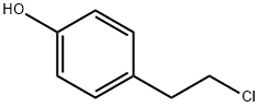 4-(2-氯乙基)苯酚 结构式
