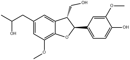 二氢去氢二愈创木基醇 结构式