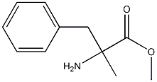 Methyl 2-aMino-2-Methyl-3-phenylpropanoate 结构式