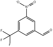 3-硝基-5-(三氟甲基)苯甲醛 结构式