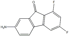 7-AMino-1,3-difluoro-9H-fluoren-9-one 结构式