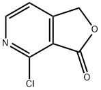 4-氯呋喃并[3,4-C]吡啶-3(1H)-酮 结构式