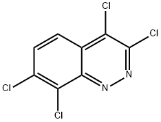 3,4,7,8-四氯噌啉 结构式