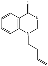 1-(丁-3-烯-1-基)喹唑啉-4(1H)-酮 结构式