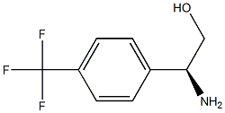 (S)-2-氨基-2-(4-(三氟甲基)苯基)乙-1-醇 结构式