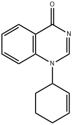 1-(环己-2-烯-1-基)喹唑啉-4(1H)-酮 结构式