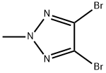 4,5-二溴-2-甲基-2H-1H-1,2,3-三氮唑 结构式