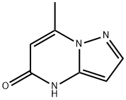 7-甲基吡唑并[1,5-A]嘧啶-5(4H)-酮 结构式