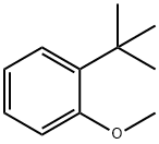 1-(叔丁基)-2-甲氧基苯 结构式