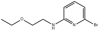 6-溴-N-(2-乙氧基乙基)吡啶-2-胺 结构式