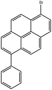 1-溴-6-苯基芘 结构式