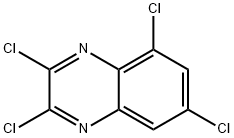 2,3,5,7-四氯喹喔啉 结构式