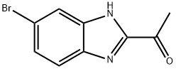Ethanone, 1-(6-broMo-1H-benziMidazol-2-yl)- 结构式