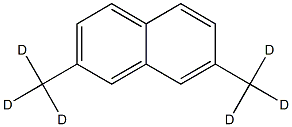 2,7-Di(Methyl-d3)naphthalene 结构式