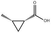 (1R,2S)-2-甲基环丙烷羧酸 结构式
