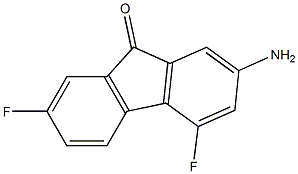 2-AMino-4,7-difluoro-9H-fluoren-9-one 结构式