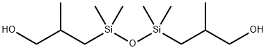 1,3-双(3-羟基异丁基)四甲基二硅氧烷 结构式