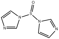 1,1-苯亚磺酰基双(1H-咪唑) 结构式