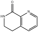 6,7-二氢-1,7-萘啶-8(5H)-酮 结构式