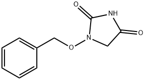 1-(苄氧基)咪唑啉-2,4-二酮 结构式