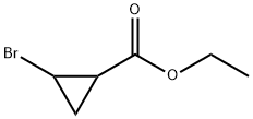 2-溴环丙烷甲酸乙酯 结构式