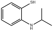 2-(异丙基氨基)苯硫酚 结构式