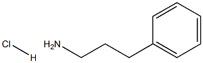 3-Phenylpropan-1-aMine hydrochloride 结构式