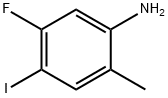 5-Fluoro-4-iodo-2-Methylaniline 结构式