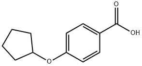 4-环戊氧基苯甲酸 结构式