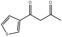 1-(噻吩-3-基)丁烷-1,3-二酮 结构式