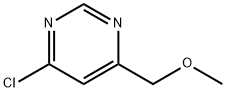 4-氯-6-(甲氧基甲基)嘧啶 结构式