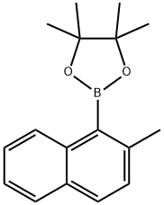 2-甲基萘-1-硼酸频哪醇酯 结构式