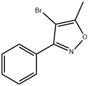 4-溴-5-甲基-3-苯基异恶唑 结构式