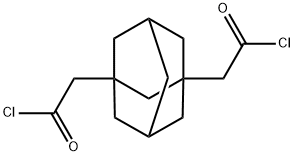 1,3-金刚烷二乙酰氯 结构式
