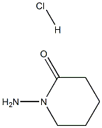 1-氨基哌啶-2-酮盐酸盐 结构式