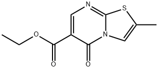 Ethyl 2-Methyl-5-oxo-[1,3]thiazolo[3,2-a]pyridine-6-carboxylate 结构式
