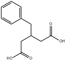 3-苄基戊二酸 结构式