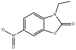 3-Ethyl-6-nitro-1,3-benzoxazol-2-one 结构式