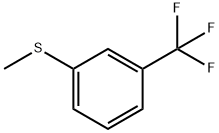 1-(甲硫基)-3-(三氟甲基)苯 结构式