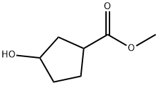 3-羟基环戊烷羧酸甲酯 结构式