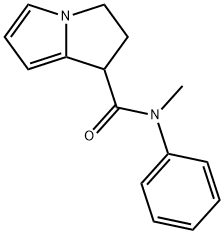 N-Methyl-N-phenyl-2,3-dihydro-1H-pyrrolizine-1-carboxaMide 结构式