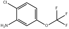 2-氯-5-三氟甲氧基苯胺 结构式