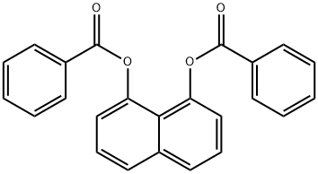 1,8-萘二基二苯甲酸酯 结构式