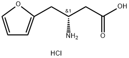 (R)-3-AMino-4-(2-furyl)-butyric acid 结构式