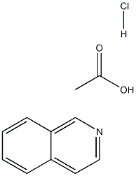 (R)-2-tetrahydroisoquinoline acetic acid-HCl 结构式