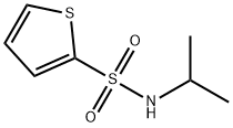 噻吩-2-磺酸异丙基酰胺 结构式