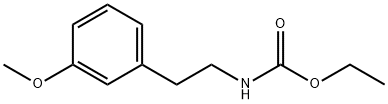 ETHYL 3-METHOXYPHENETHYLCARBAMATE 结构式